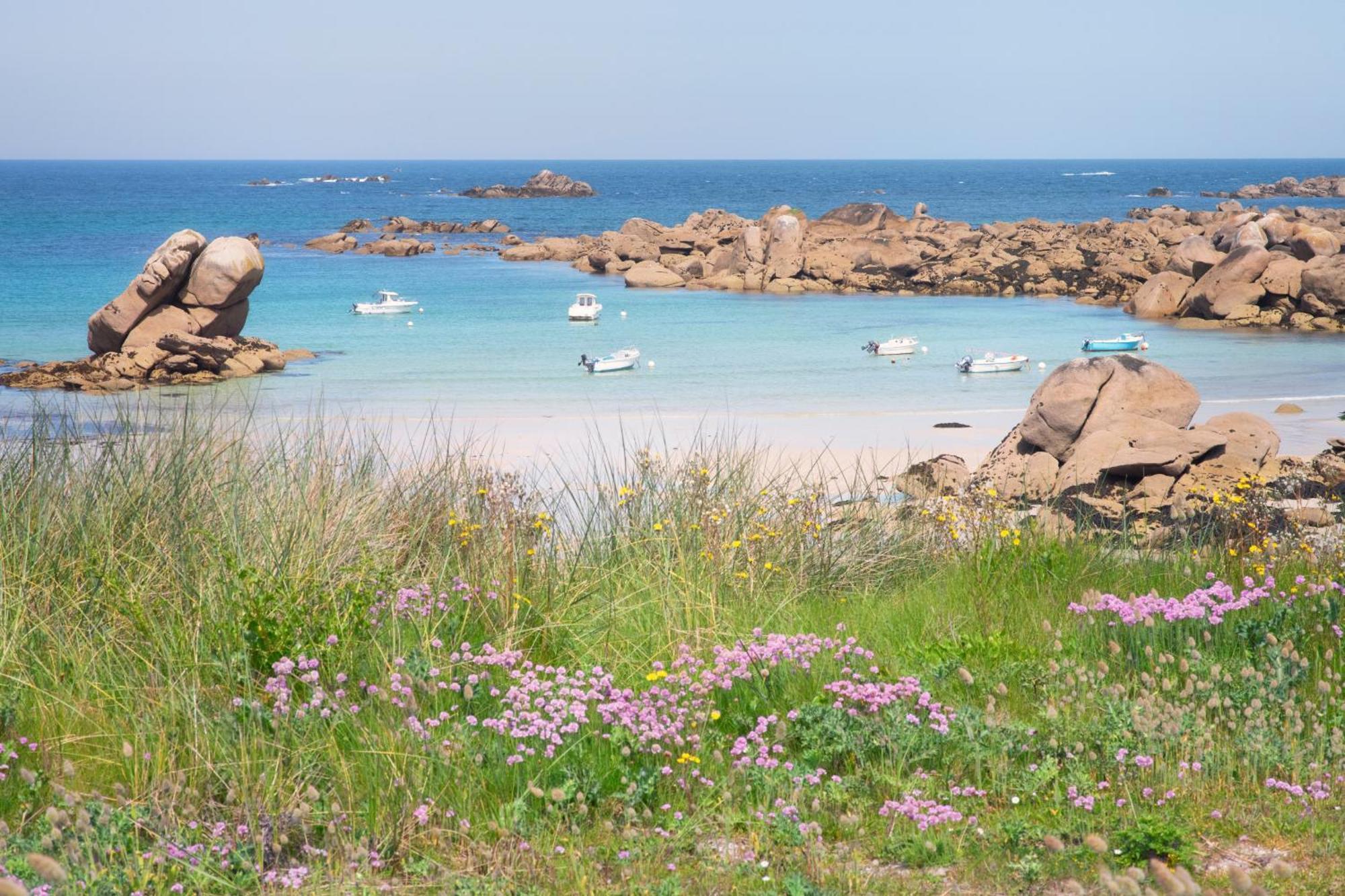 Roscaroc Enez Hir - Charmant T4 Proche Plage Ploudalmézeau Εξωτερικό φωτογραφία